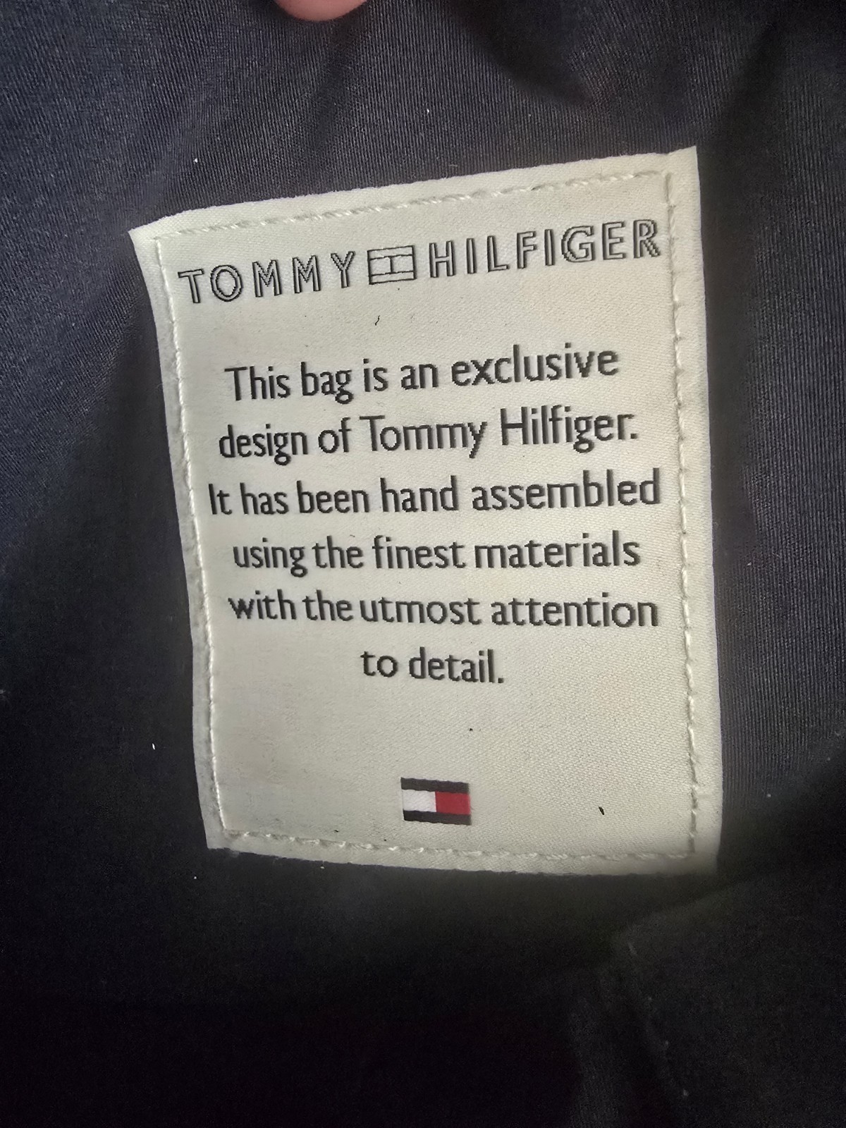 Tommy Hilfiger Essential PU Computer Bag Black Laptop Briefcase AM0AM07240 image 6