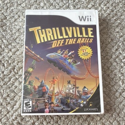 LucasArts Thrillville: Off the Rails Nintendo Wii 2007 Simulation Manual