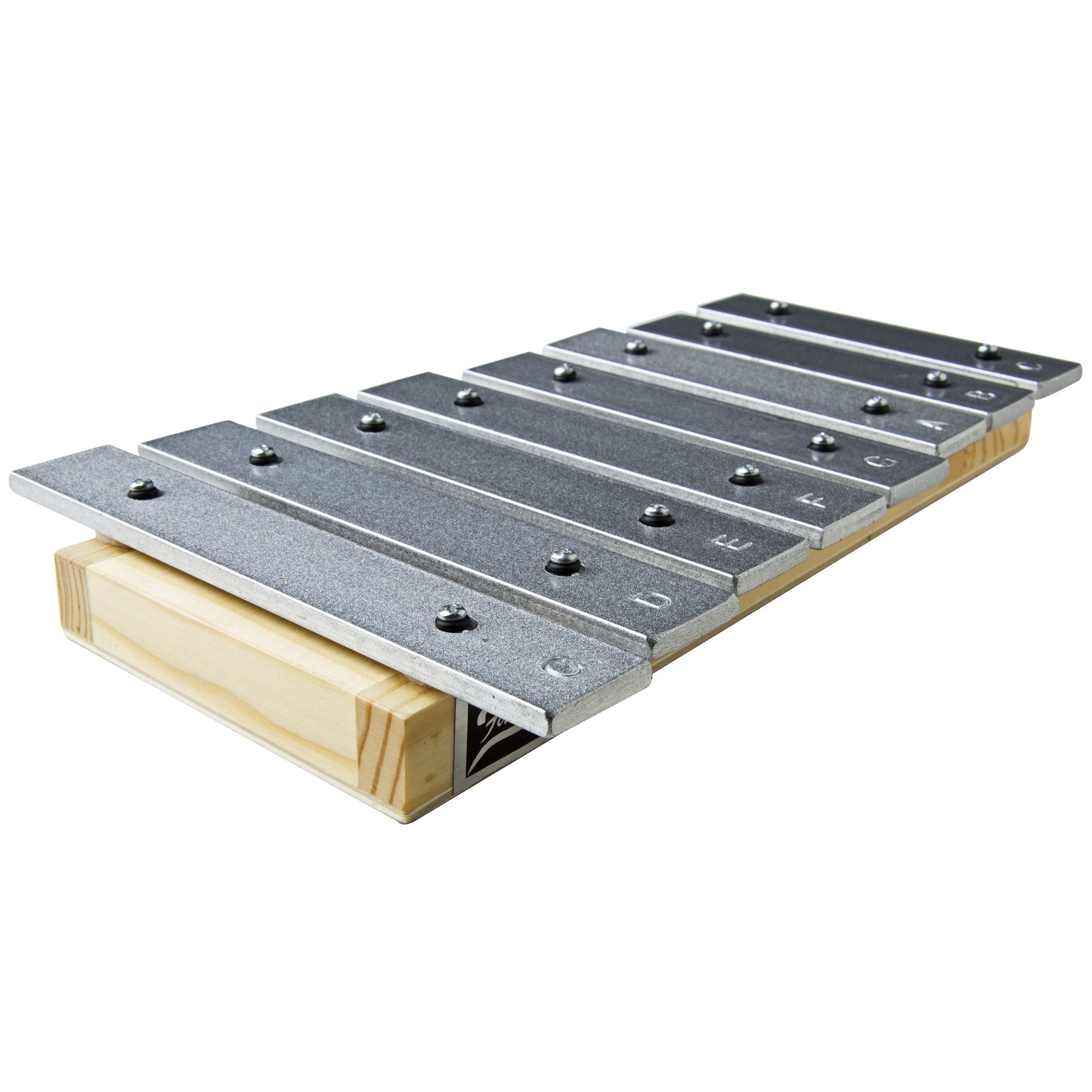 Fame Glockenspiel 8 Diat. Töne Schlägel Orff-Instr. Früherzieh. Alu-Klangplatten