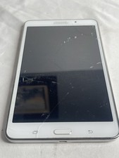  Cracked Screen Samsung Galaxy Tab 4 SM-T230NU 7-inch 8GB White Tablet