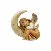 Goebel Engel Kleine Traumreise, Steingut, Champagner, 9.5 Cm, 41697071