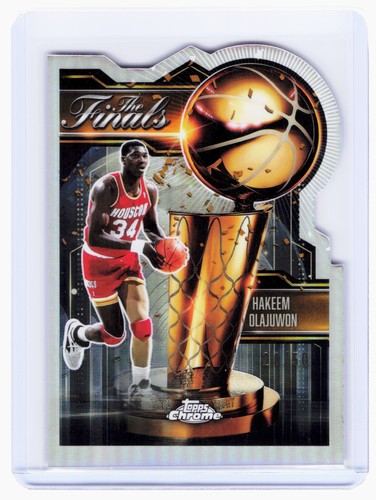 2025 Topps Chrome Hakeem Olajuwon Base (RAW)