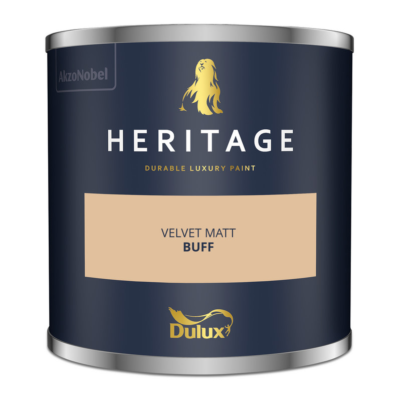 DULUX TRADE HERITAGE TESTER BUFF 125ML