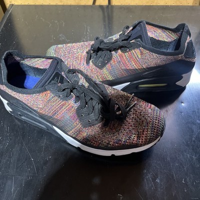 Nike Air Max 90 Ultra Flyknit Black/Bright Crimson Men's Size  875943-002