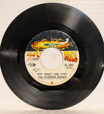 45 ~ The Flaming Ember: ''Westbound #9 / Why Don't You Stay'' 1969  (VG+)