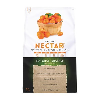 Syntrax Nectar Naturals, All Natural Whey Protein Isolate, Smooth & Juicy, Na...