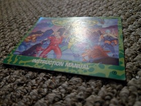 Battletoads & Double Dragon Manual de instrucciones raro folleto solo Nintendo Nes