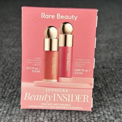 Rare Beauty Soft Pinch Dewy Liquid Blush VIRTUE & Tinted Lip Oil HOPE Minis Set