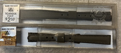 #ad Vintage JB Champion Scandia Calf 7 16” Leather Watch Band Strap NOS #100 amp;#101 $35.99