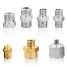 OPHIR Airbrush Adapter Kit, 7-Piece Air Compressor and Hose Connectors