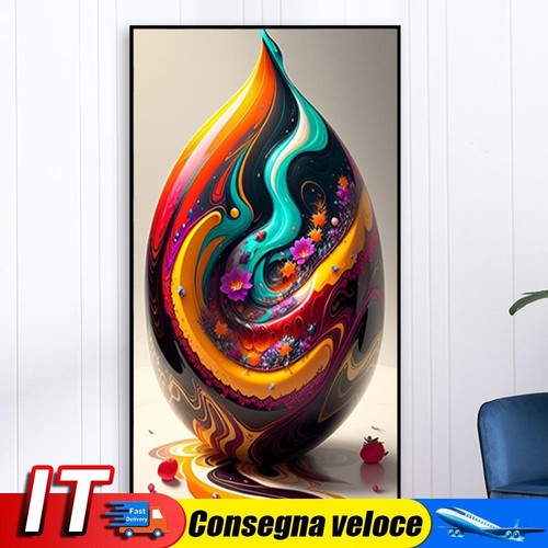 5D DIY Full Round Drill Diamond Painting Plasma Kit Home Decor Art ...
