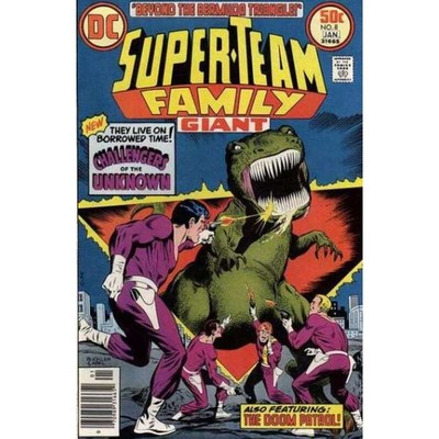 Super-Team Family #8 DC comics VF [c 