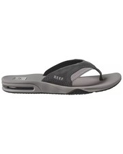 Reef Men's Fanning Suede Flip Flop Color: Grey NEW