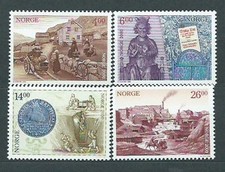 Norway - Mail 1999 Yvert 1270/3 ** Mnh