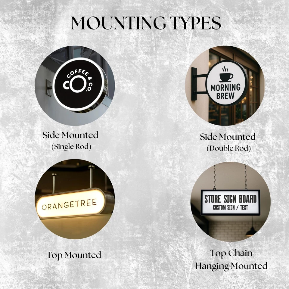 Placa de lâmina de LED personalizada – caixa de luz 3D logotipo comercial placa externa montada na parede - Imagem 3 de 4