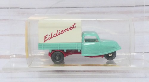 Wiking 84114, camión de reparto de tres ruedas Goli, servicio expreso, escala 1/87 HO | Zustand: New