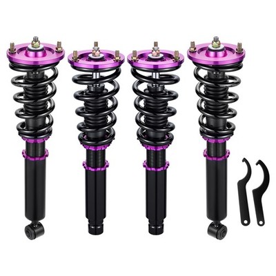 4pcs Coilover Suspension Kits For Mitsubishi Eclipse 95-99 Shocks9