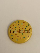 Celebrate! American Girl Grin Pins 152 1994 Pin Back Button P181