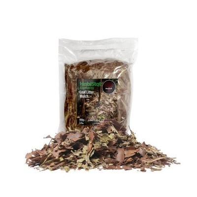 Habistat Leaf Litter Mulch 100g natürlicher Terrarium Bodengrund Mix aus Laub