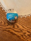 Vintage Ziggy 1982 Spun Silk Satin Christmas Ball Ziggy Drumming Happy Holidays — photo 1