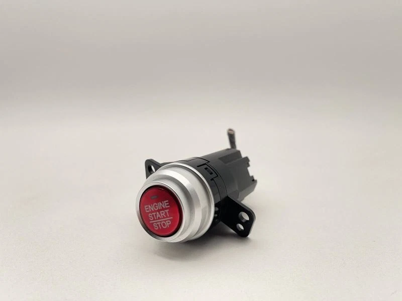 Interruptor de botón de encendido Acura TLX 2015-2020 rojo con moldura plateada -base- 50022 Foto 2 de 4