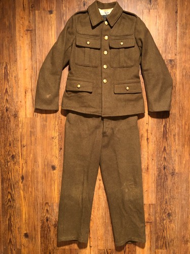 WW1 British Army P1902 Field Tunic, P1907 Field Pants & Greyback Shirt REPRO