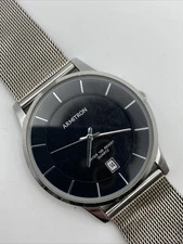 Armitron Men's 20/5123SV MultiFunction Dial Silver-Tone Bracelet New Battery 