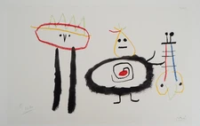 Joan MIRO: Surrealist Children - Signed Lithograph