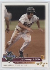 2003 Grandstand Carolina League All-Stars Jeremy Reed 1c7