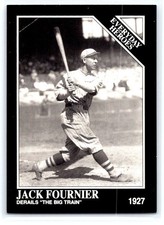 1992 Conlon Collection TSN #541 Jack Fournier