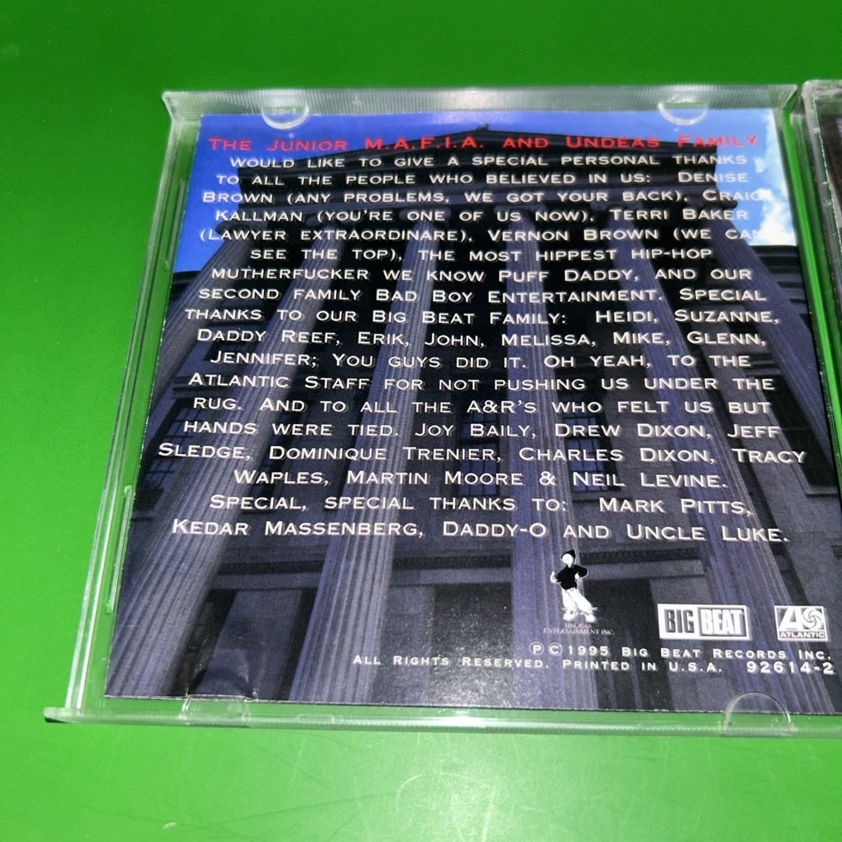 JUNIOR M.A.F.I.A. • Conspiracy – Junior Mafia 75679261427| eBay