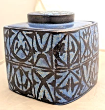 VTG Royal Copenhagen Baca Nils Thorsson Blue Lidded Box- READ...SEE