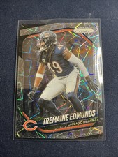 2025 Panini Prizm - Tremaine Edmunds #245 Lazer Prizm Chicago Bears