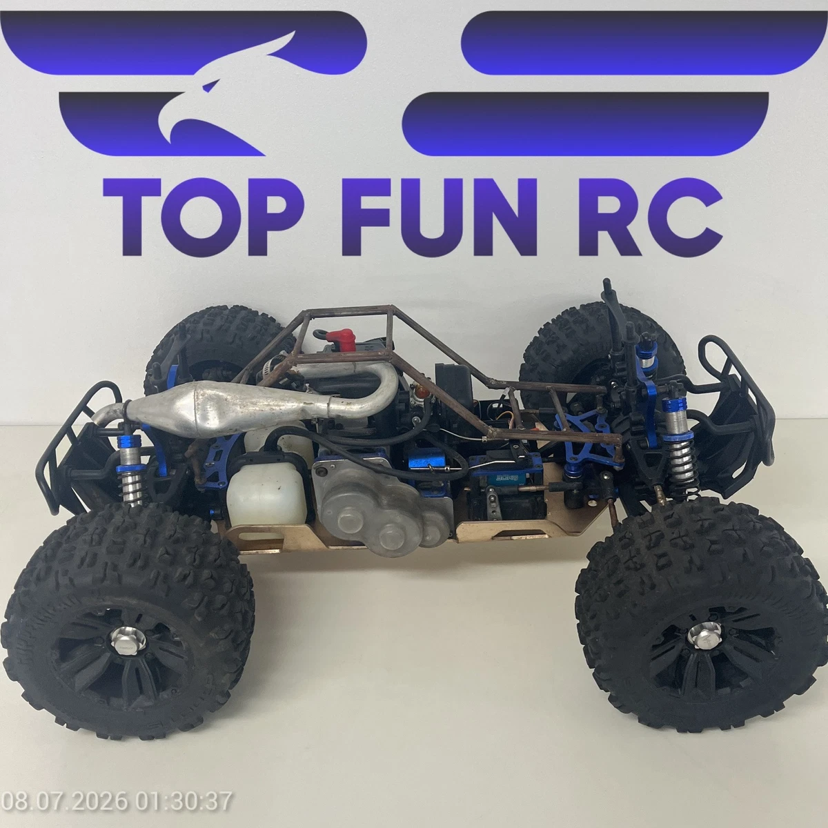 Gasoline 1:5 Scale Hobby RC Car, Truck & Motorcycle Monster Trucks