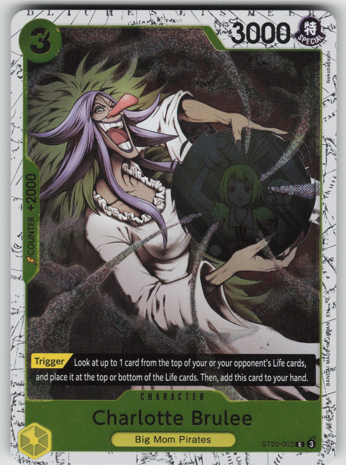 Charlotte Brulee (Pirate Foil) ST20-003 Foil Premium Booster -The Best- Vol. 2 N