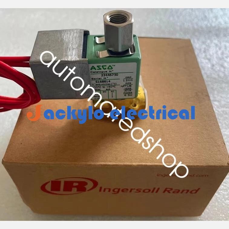 1Pcs New 23446750 M75 Air Compressor Solenoid Valve 110V 50HZ Shipping DHL/FedEX