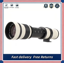 420-800mm f/8.3 Super Telephoto Zoom Lens for Canon EOS DSLR Camera 450D 2000D
