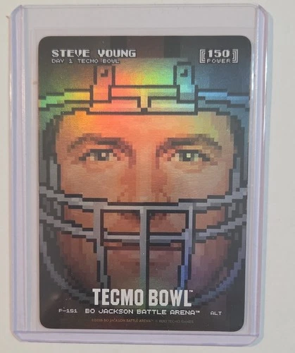 Bo Jackson Battle Arena Tecmo Day 1 Pixel Promo Alt Steve Young