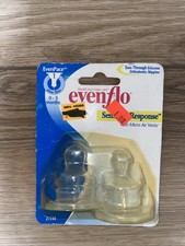 Vintage Evenflo Classic Sensitive Response Orthodontic Bottle Nipples NOS NEW
