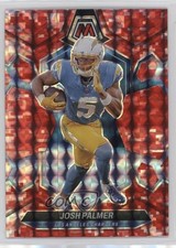 2024 Panini Mosaic Red Camo Mosaic Prizm Josh Palmer #122 10wc