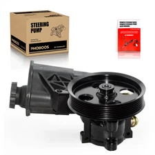 Power Steering Pump with Reservoir and Pulley For 2002 2003-2007 Dodge Ram 1500