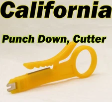 Punch Down Cutter Cable Lan UTP Stripper Tools LAN RJ45 Network CAT5 CAT6