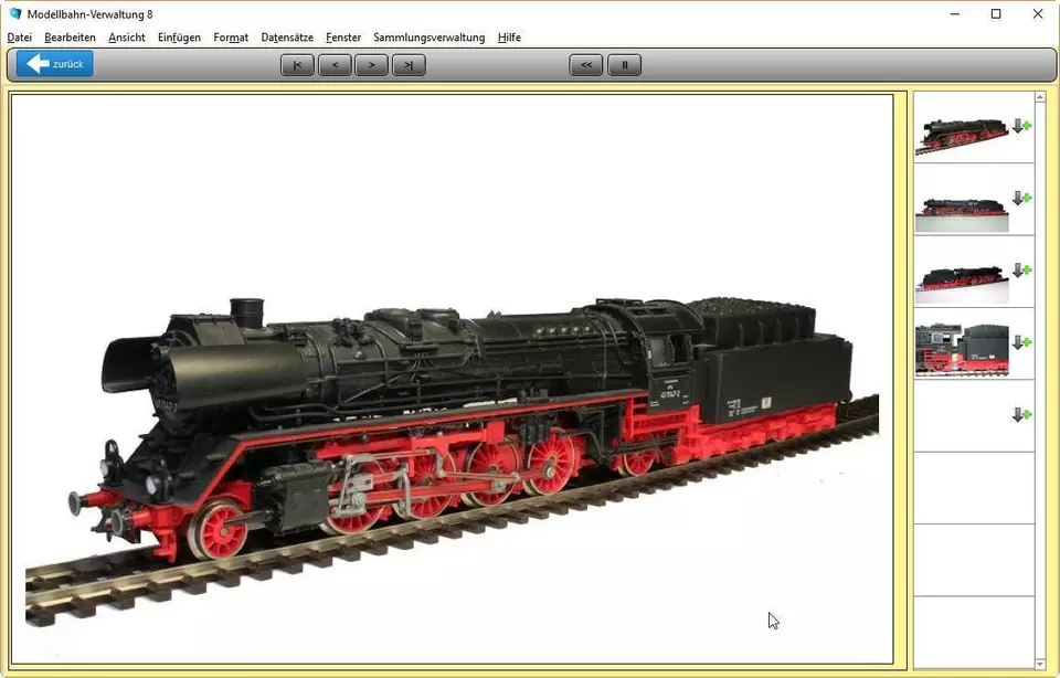GS Modellbahn-Verwaltung 8 - Die Software zur Verwaltung Ihrer Sammlung - Bild 3 von 4