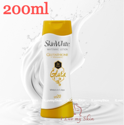 SkinWhite Glutathione + Vitamin C Whitening Lotion SPF20 200ml
