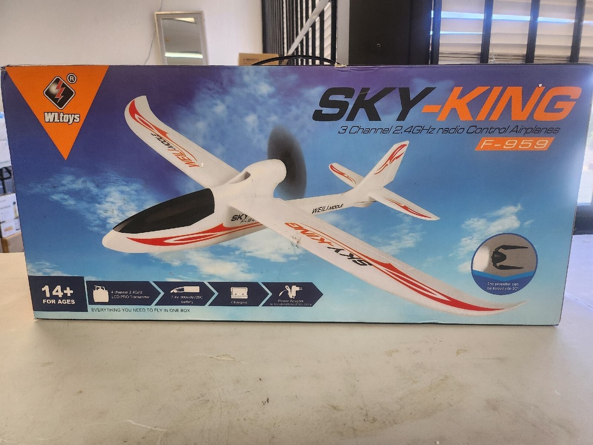 WLtoys Sky-king F959S 2.4G 3CH 6-axis Gyro RC RTF Airplanes