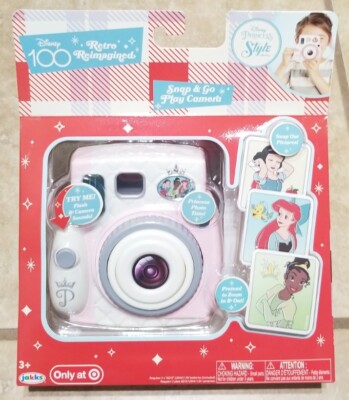 Disney 100 Retro Reimagined Princess Snap N Go Play Camera