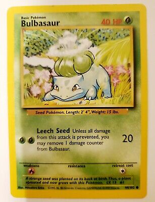 Bulbasaur 44/102 Pokemon 40 Ps, Antiguidades e Colecções, à venda, Lisboa