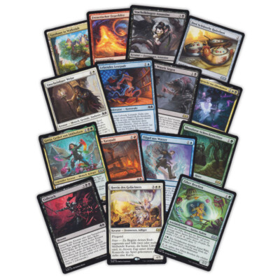 Magic - Wildnis von Eldraine Draftset 50 MtG Karten Rare Uncommon Common NM DE