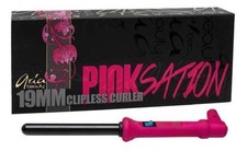 Aria Beauty 19mm Clipless Curler, Pinksation, BRAND NEW in Box