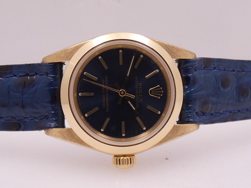 ROLEX OYSTER PERPETUAL LADY 76188 ORO MASSICCIO 18 KT ANNO 1999 AUTOMATICO WATCH - Foto 4 di 13